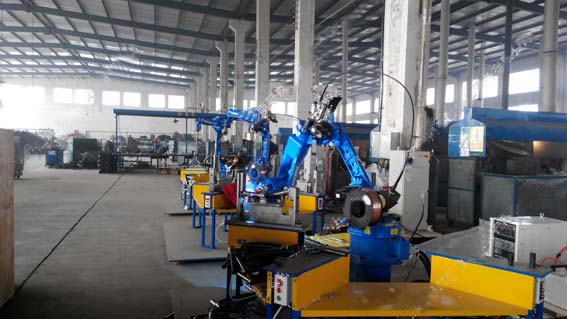 童車機(jī)器人焊接工作站-濟(jì)南冠森自動(dòng)化設(shè)備有限公司