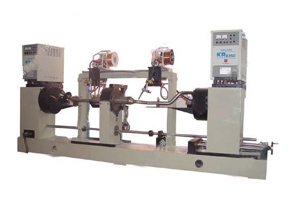 消聲器總成自動焊接專機-濟南冠森自動化設(shè)備有限公司